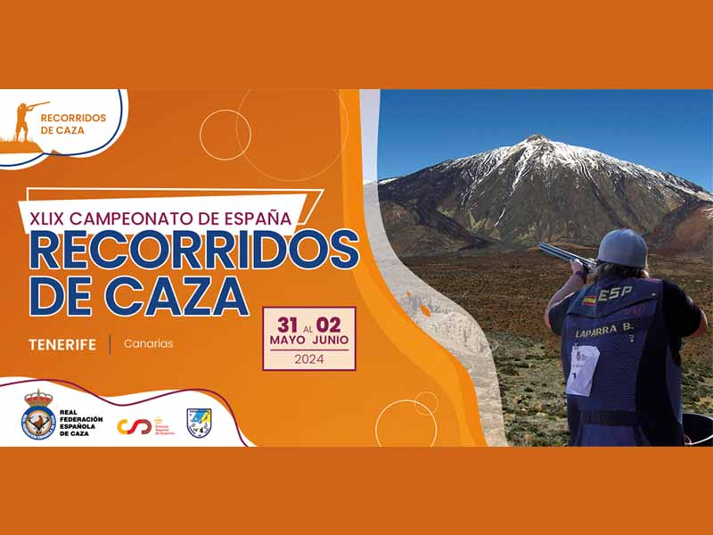 TENERIFE ULTIMA LOS PREPARATIVOS DEL CAMPEONATO DE ESPAÑA DE RECORRIDOS DE CAZA 2024