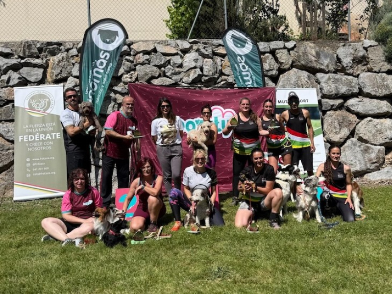 Murillo de Río Leza corona a los nuevos campeones de La Rioja de Agility