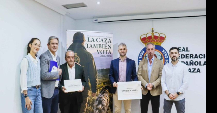 La RFEC lanza «La Caza También Vota» ante las elecciones generales con el respaldo de la Federación Riojana